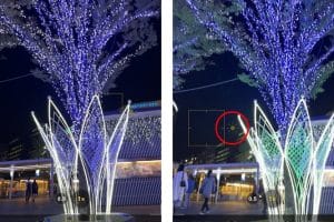イルミネーションをiPhoneで綺麗に撮る方法!撮影テクニックと設定 6 イルミネーションをiPhoneで綺麗に撮る方法!撮影テクニックと設定