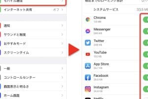 ギガの減りが早いiPhoneの対処法！データ使用量の管理と節約術