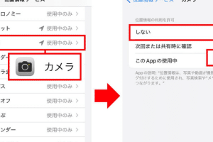 iphone カメラ 位置 情報で思い出管理！設定の簡単オンオフガイド