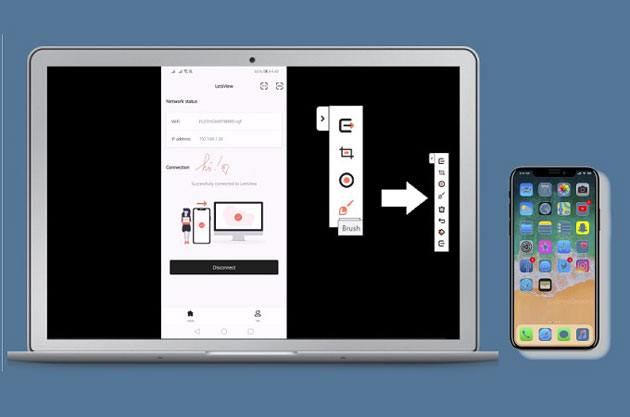 iPhoneミラーリングモニターで大画面!簡単接続のコツ 5 mirror iphone via letsview