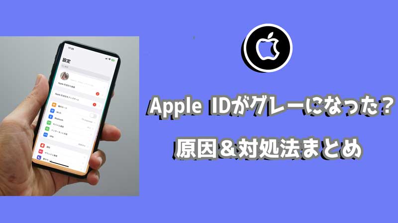 solutions to apple id grayed out