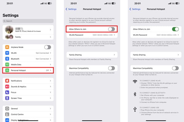 ホットスポットiPhoneの使い方!インターネット共有の設定と活用 4 turn on hotspot on iphone 12 11 13 14